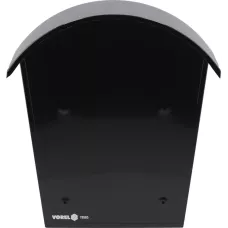 Ящик металлический почтовый 380х320х105мм черный "Vorel"