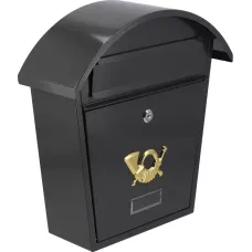 Ящик металлический почтовый 380х320х105мм серый "Vorel"