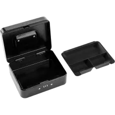 Ящик для денег металлический 200х160х90мм с кодовым замком "Vorel"