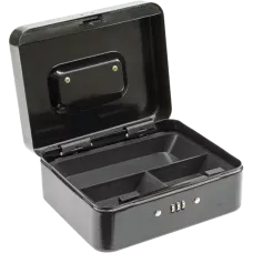 Ящик для денег металлический 200х160х90мм с кодовым замком "Vorel"