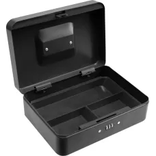 Ящик для денег металлический 250х180х90мм с кодовым замком "Vorel"