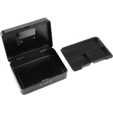 Ящик для денег металлический 250х180х90мм с кодовым замком "Vorel"