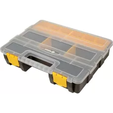 Ящики-органайзеры пластмассовые 290x220x60, 220x155x120, 220x155x60 мм (4шт) "Vorel"