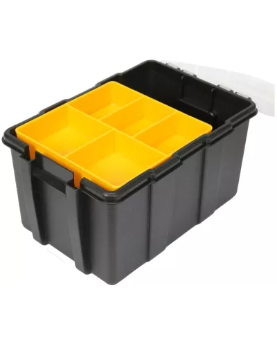 Ящики-органайзеры пластмассовые 290x220x60, 220x155x120, 220x155x60 мм (4шт) 