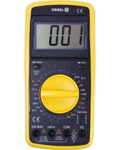 Цифровой мультиметр 0-750V 