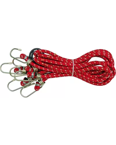 Стяжки для багажа d8ммх 80см. с 8 металлическими крючками 