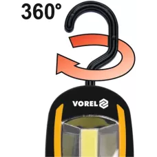 Фонарик светодиодный (3W, 4.5V, 3хАА) "Vorel"