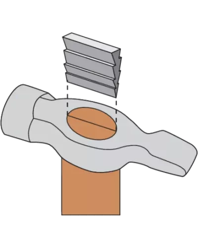 Клинья для молотков 10шт. 