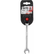 Ключ рожково-накидной с трещоткой 13мм CrV "Yato"