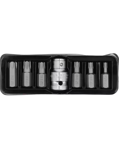 Головки-биты специальные TORX TAMPERPROOF T25-T55 L30мм (набор 7пр.) 