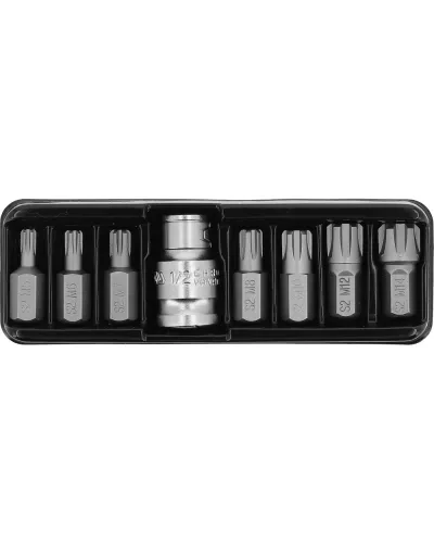 Головки биты специальные RIBE M5-M14 L30мм (набор 8пр.)