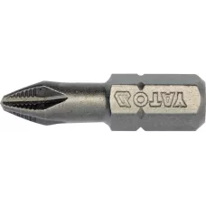 Бита PH2х25мм 1/4" (10шт) S2 HRC58-61 "Yato"