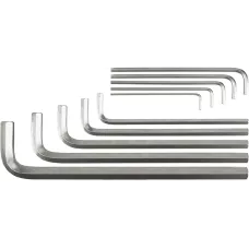 Ключи шестигранные 3,0-17мм (набор 10шт.) CrV "Yato"