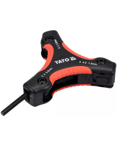 Ключи cкладные HEX и TORX (набор 26пр.) CrV 