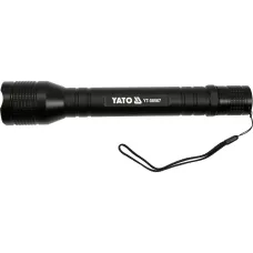 Фонарик 254х46мм (10W, 1000lm, 6V, 4хC/R14, IPX4, zoom) "Yato"