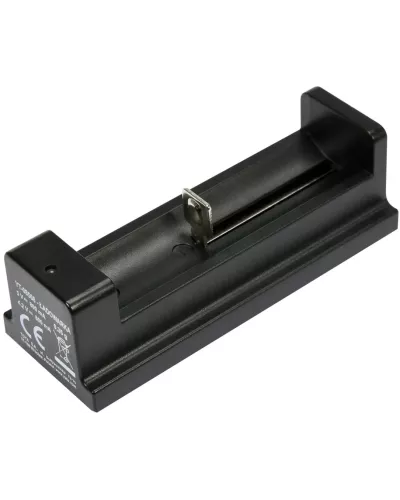 Фонарик 1204х27мм (6W, 500lm, 3.7V, USB, IPX7, zoom) 