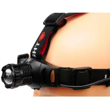 Фонарик налобный (3W, 100lm, 1.5V, 3хAAA, zoom) "Yato"