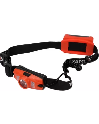 Фонарик налобный CREE XTE (500lm, 70м., 3хAAA, IP44, 6 режимов работы) 