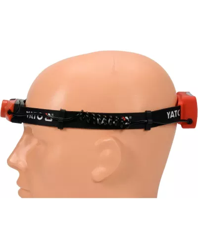 Фонарик налобный CREE XTE (500lm, 70м., 3хAAA, IP44, 6 режимов работы) 