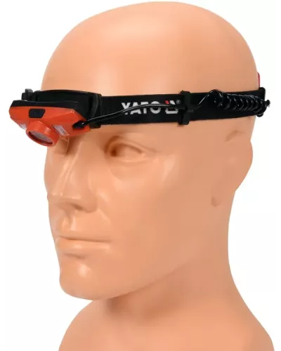 Фонарик налобный CREE XTE (500lm, 70м., 3хAAA, IP44, 6 режимов работы) 
