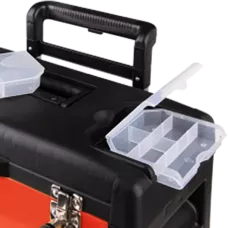 Тележка 3-х сегментная со съемными металлическими ящиками 52X32X72см "Yato"