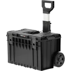 Тележка мобильная для перевозки инструмента с ящиком 585х425х410мм S1 "Yato"