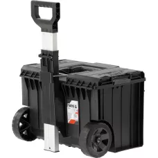 Тележка мобильная для перевозки инструмента с ящиком 585х425х410мм S1 "Yato"