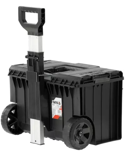 Тележка мобильная для перевозки инструмента с ящиком 585х425х410мм S1 