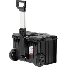 Тележка мобильная для перевозки инструмента с ящиком 585х425х410мм S1 "Yato"
