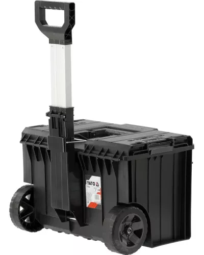 Тележка мобильная для перевозки инструмента с ящиком 585х425х410мм S1 