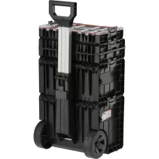 Тележка 4-х сегментная со съемными ящиками 770х450х380мм S12 "Yato"