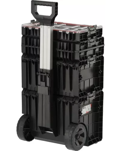 Тележка 4-х сегментная со съемными ящиками 770х450х380мм S12  Тележка 4-х сегментная со съемными ящиками 770х450х380мм S12