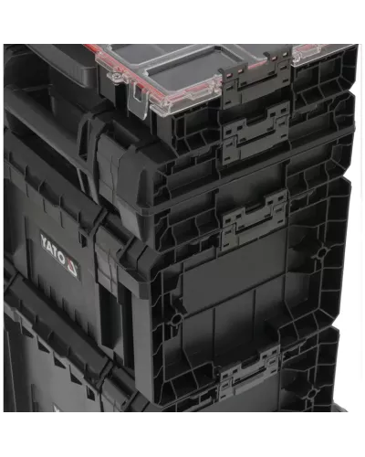 Тележка 4-х сегментная со съемными ящиками 770х450х380мм S12  Тележка 4-х сегментная со съемными ящиками 770х450х380мм S12