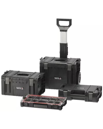 Тележка 4-х сегментная со съемными ящиками 770х450х380мм S12  Тележка 4-х сегментная со съемными ящиками 770х450х380мм S12