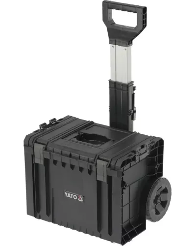 Тележка 4-х сегментная со съемными ящиками 770х450х380мм S12  Тележка 4-х сегментная со съемными ящиками 770х450х380мм S12