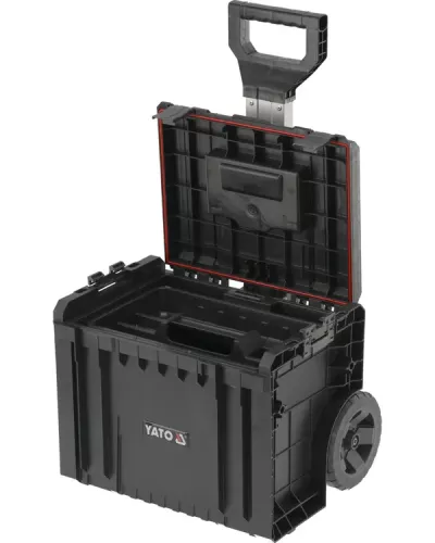 Тележка 4-х сегментная со съемными ящиками 770х450х380мм S12  Тележка 4-х сегментная со съемными ящиками 770х450х380мм S12