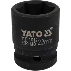 Головка торцевая ударная 1/2" 6гр. 22мм L39мм CrMo "Yato"