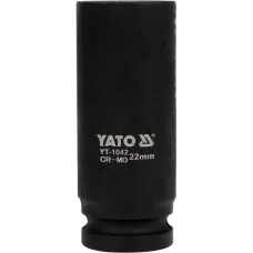 Головка торцевая ударная 1/2" 6гр. 22мм L78мм CrMo "Yato"