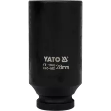 Головка торцевая ударная 1/2" 6гр. 28мм L78мм CrMo "Yato"