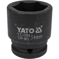 Головка торцевая ударная 3/4" 6гр. 34мм L56мм CrMo "Yato"