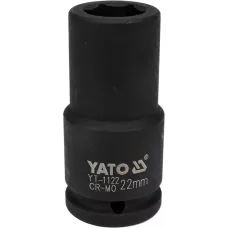 Головка торцевая ударная 3/4" 6гр. 22мм L90мм CrMo "Yato"