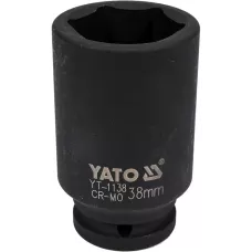 Головка торцевая ударная 3/4" 6гр. 38мм L90мм CrMo "Yato"