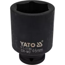 Головка торцевая ударная 3/4" 6гр. 46мм L90мм CrMo "Yato"