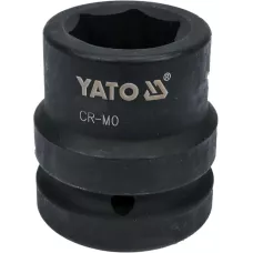 Головка торцевая ударная 1" 6гр. 27мм L59мм CrMo "Yato"