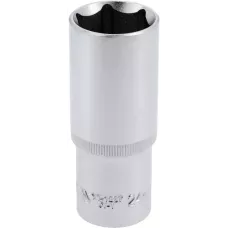 Головка торцевая 1/2" 6гр. 24мм L76мм CrV "Yato"