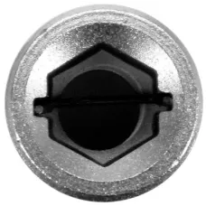 Головка-переходник 1/4"x под биту 1/4" CrV "Yato" на держателе