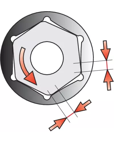 Головка торцевая 1/4