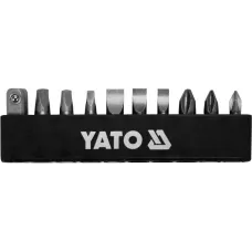 Набор инструмента, трещотка + биты (11пр.) "Yato"