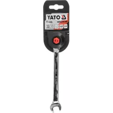 Ключ рожково-накидной с трещоткой с переключением 13мм CrV "Yato"