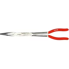 Тонкогубцы изогнутые 45гр. 2 шарнира 340мм "Yato"